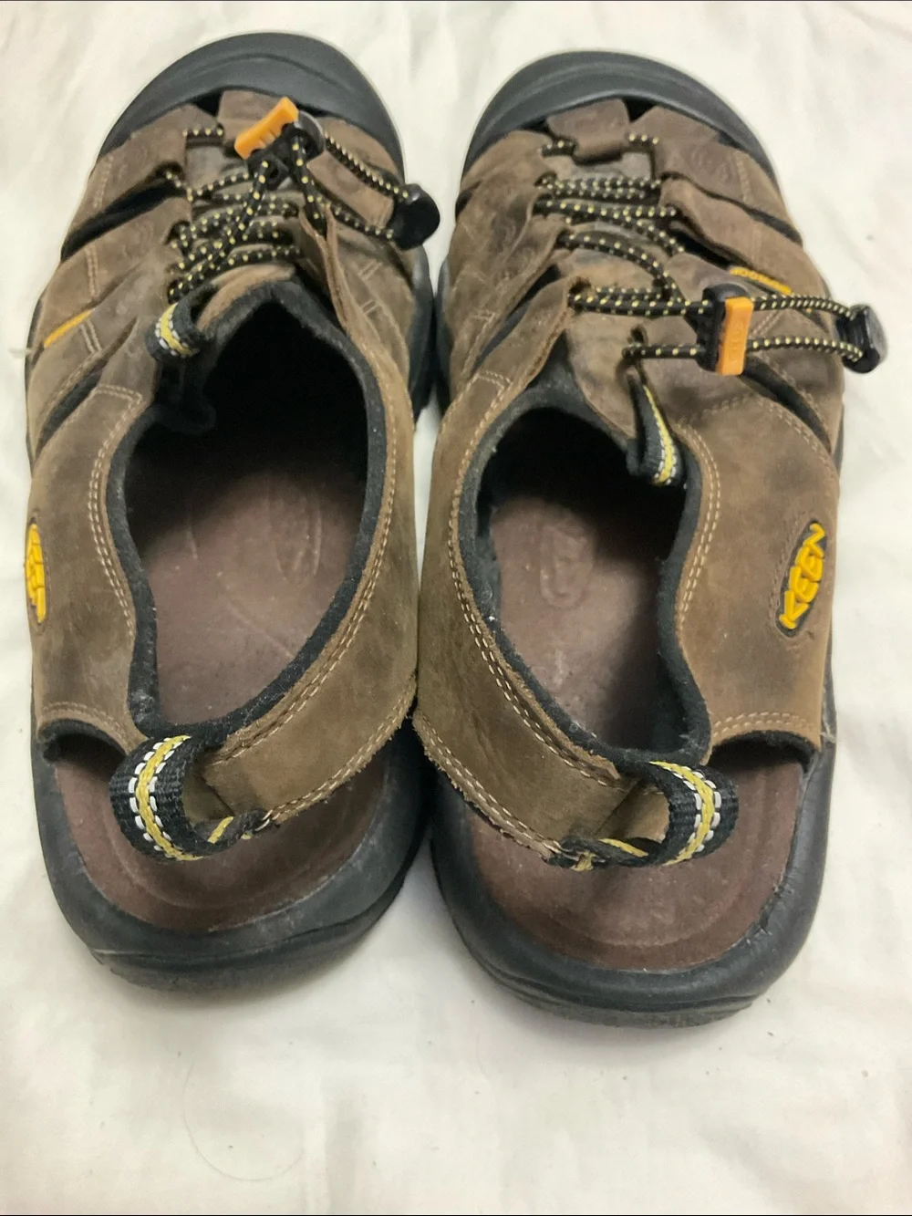 Keen Newport Brown Men's Closed-Toe Outdoor Sandals 12